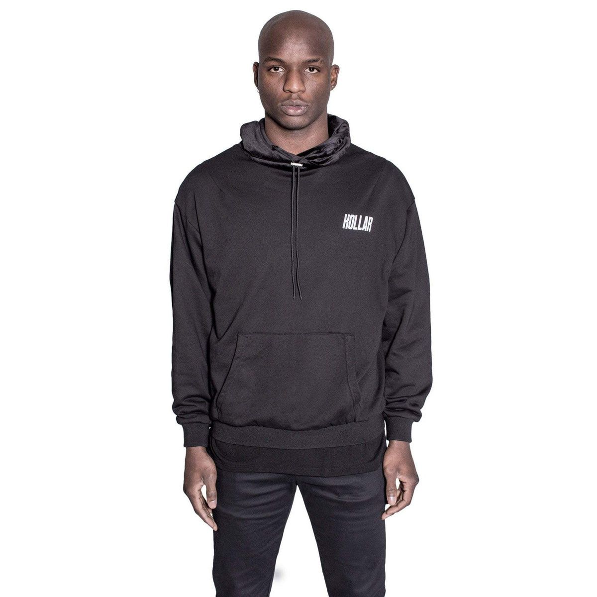 SWEATERS - Kollar Boxer Hoodie Black Men BXH-BLK Main image