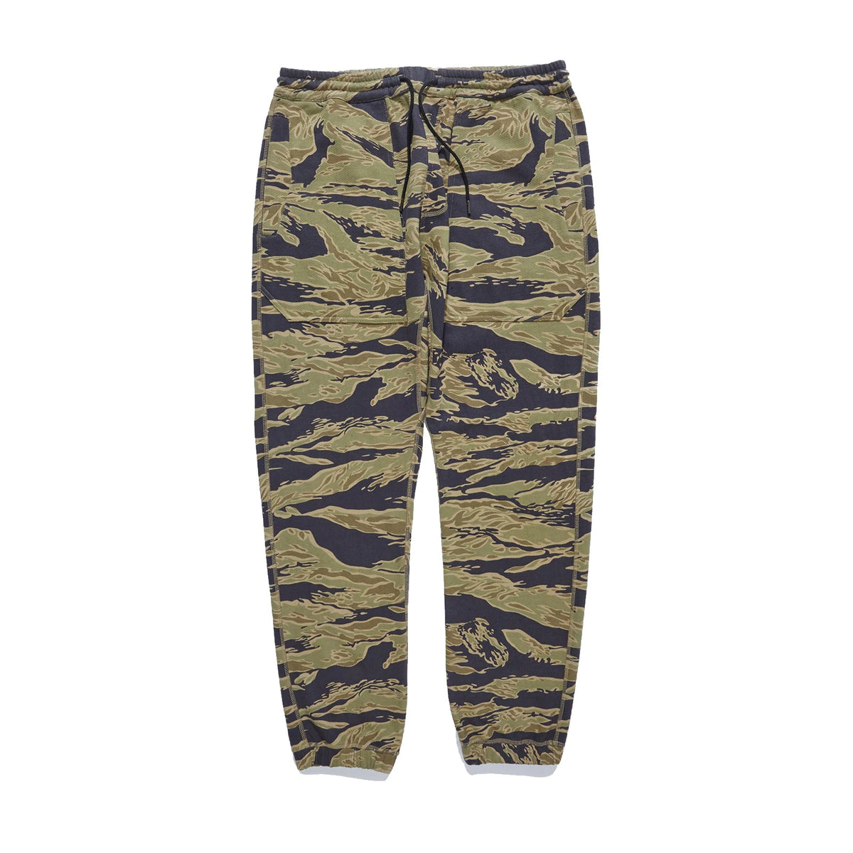 Maharishi Men Camo Reversible Sweatpants Sunbleached Gold Tigerstripe - BOTTOMS - Canada Main image