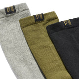 Maharishi Miltype Tabi Sport Socks 3pk Olive Grey Black - ACCESSORIES - Canada