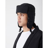 Maharishi Padded Aviator Hat Black - HEADWEAR - Canada