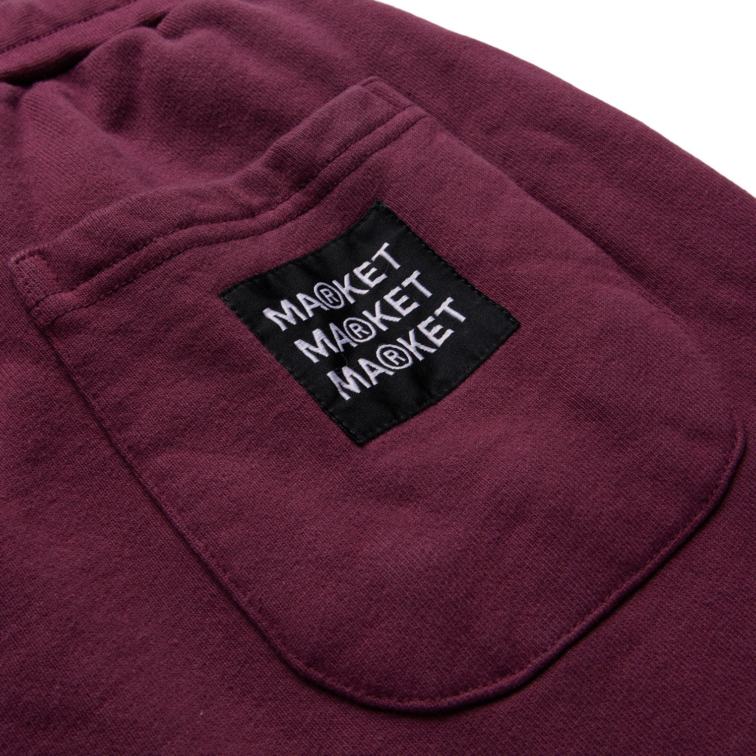 Market Men Vintage Washed Sweatpants Crimson - BOTTOMS - Canada