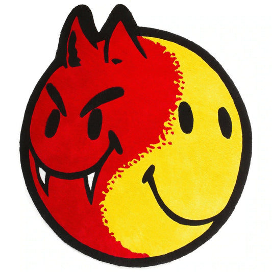 Market Smiley Good and Evil Rug - ACCESSORIES - Canada