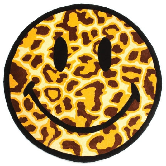 Market Smiley Leopard Rug - ACCESSORIES - Canada