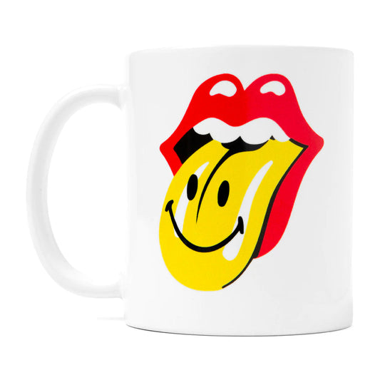 Market Smiley Rolling Stones Tongue Mug White - ACCESSORIES - Canada