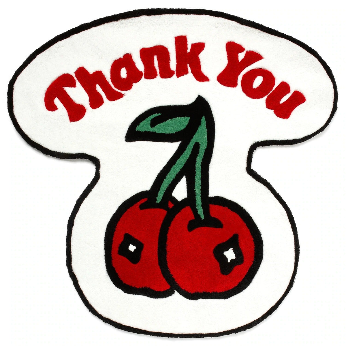 Market Thank You Cherry Rug - ACCESSORIES - Canada Main image