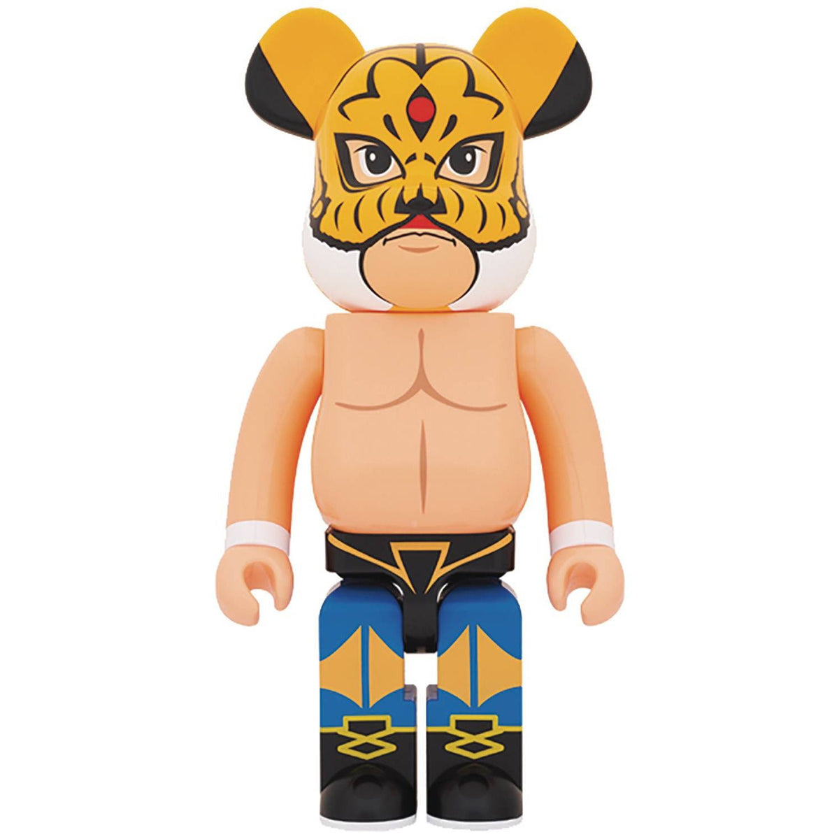 Medicom Japan First Generation Tiger Mask 1000% Bearbrick JAN228766I - COLLECTIBLES - Canada Main image