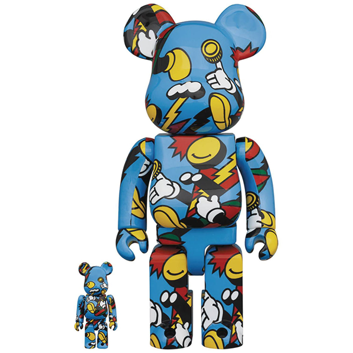 Medicom Japan Grafflex 100% & 400% Bearbrick JAN218774I - COLLECTIBLES - Canada Main image