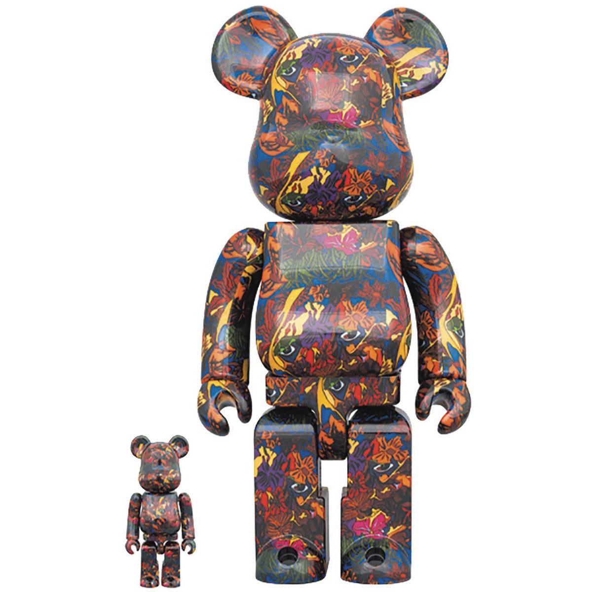 Medicom Japan Jimmy Onishi Jungles Song 100% & 400% Bearbrick MAY229776I - COLLECTIBLES - Canada Main image