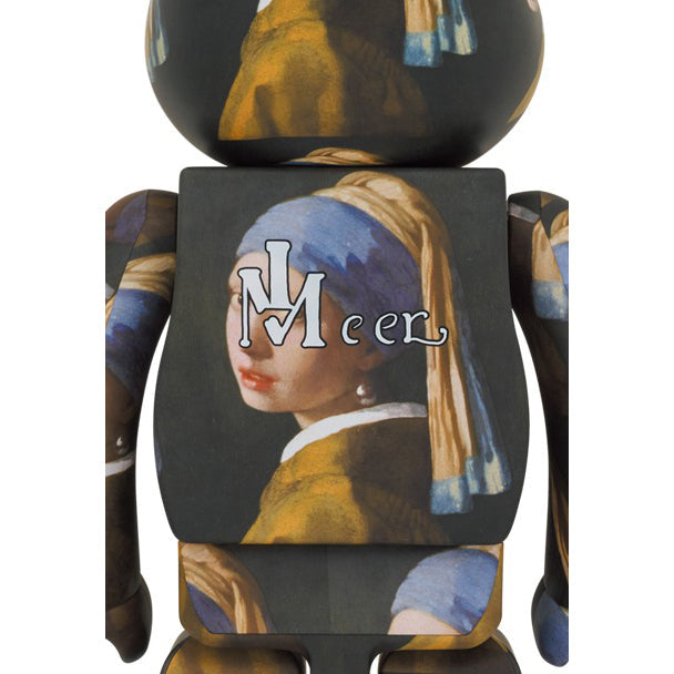Medicom Japan Johannes Vermeer Girl With Pearl Earring 1000% Bearbrick SEP218226I Secondary image
