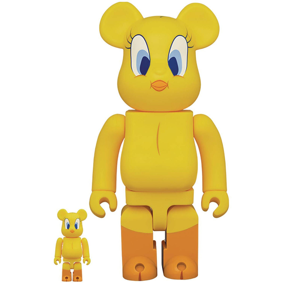 Medicom Japan Looney Tunes Tweety 100% & 400% Bearbrick - COLLECTIBLES - Canada Main image
