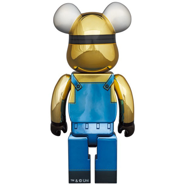 Medicom Japan Minions Dave Chrome Ver 1000% Bearbrick FEB218820I - COLLECTIBLES - Canada