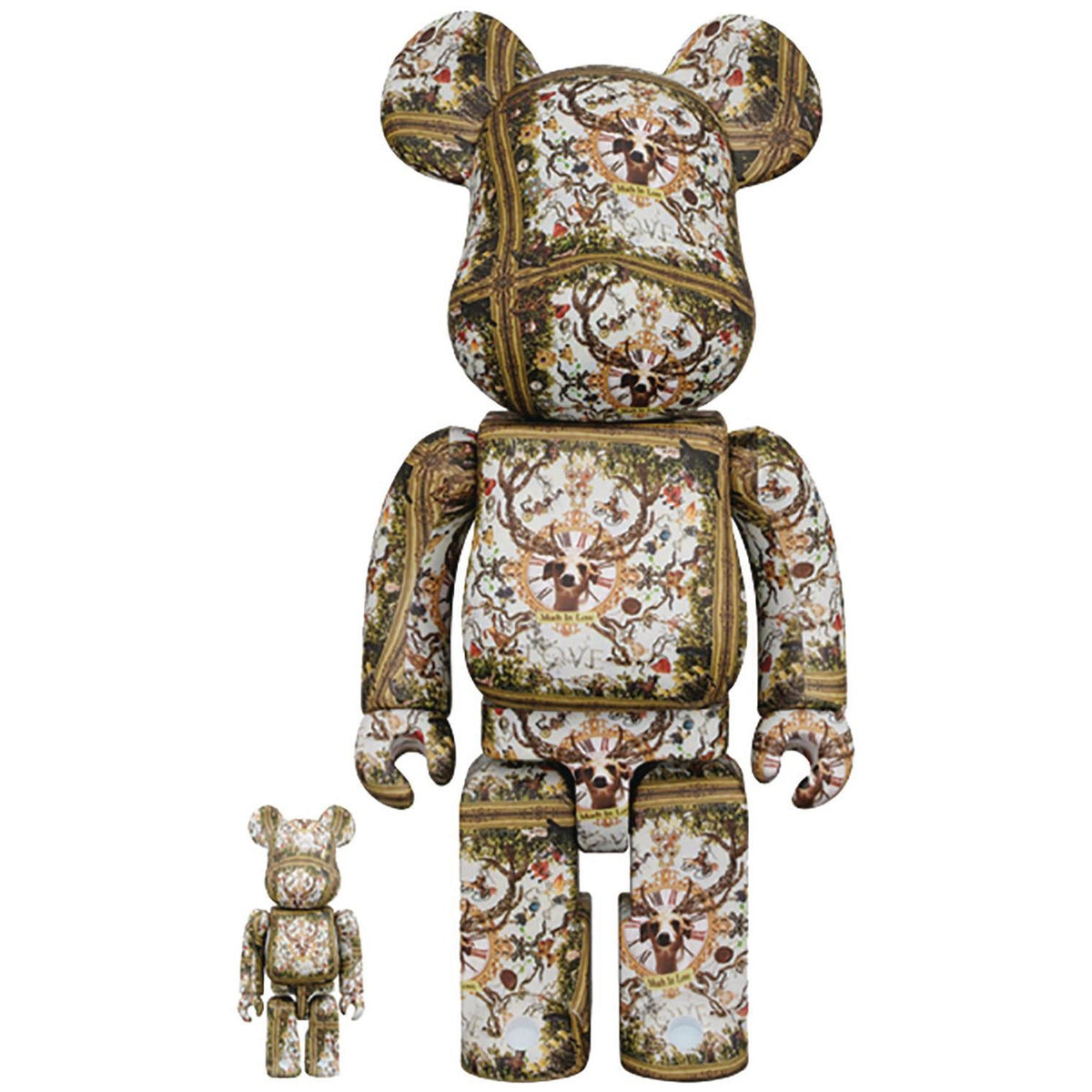 Medicom Japan Much In Love 100% & 400% Bearbrick MAY228351I - COLLECTIBLES - Canada Main image