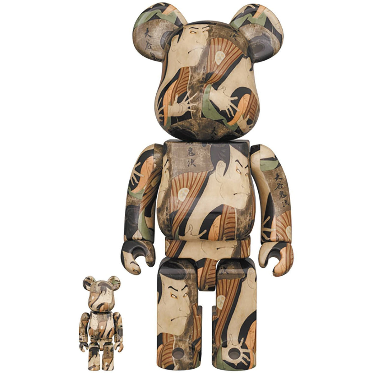 Medicom Japan Otani Oniji III As Footman Yakko Edohei 100% & 400% Bearbrick AUG218494I - COLLECTIBLES - Canada