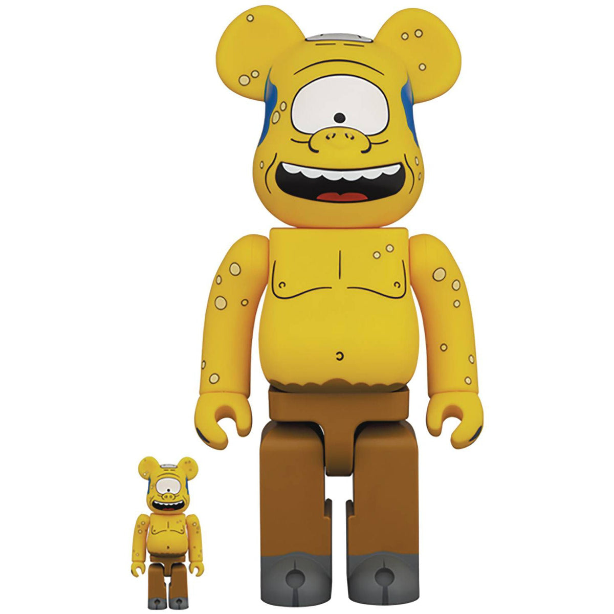 Medicom Japan Simpsons Cyclops 100% & 400% Bearbrick - COLLECTIBLES - Canada Main image