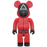 Medicom Japan Squid Game Guard Triangle 1000% Bearbrick JAN228780I - COLLECTIBLES - Canada