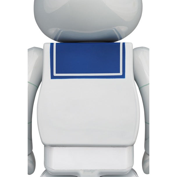 Medicom Japan Stay Puft Marshmallow Man White Chrome 100% & 400% Bearbrick APR218967I Secondary image