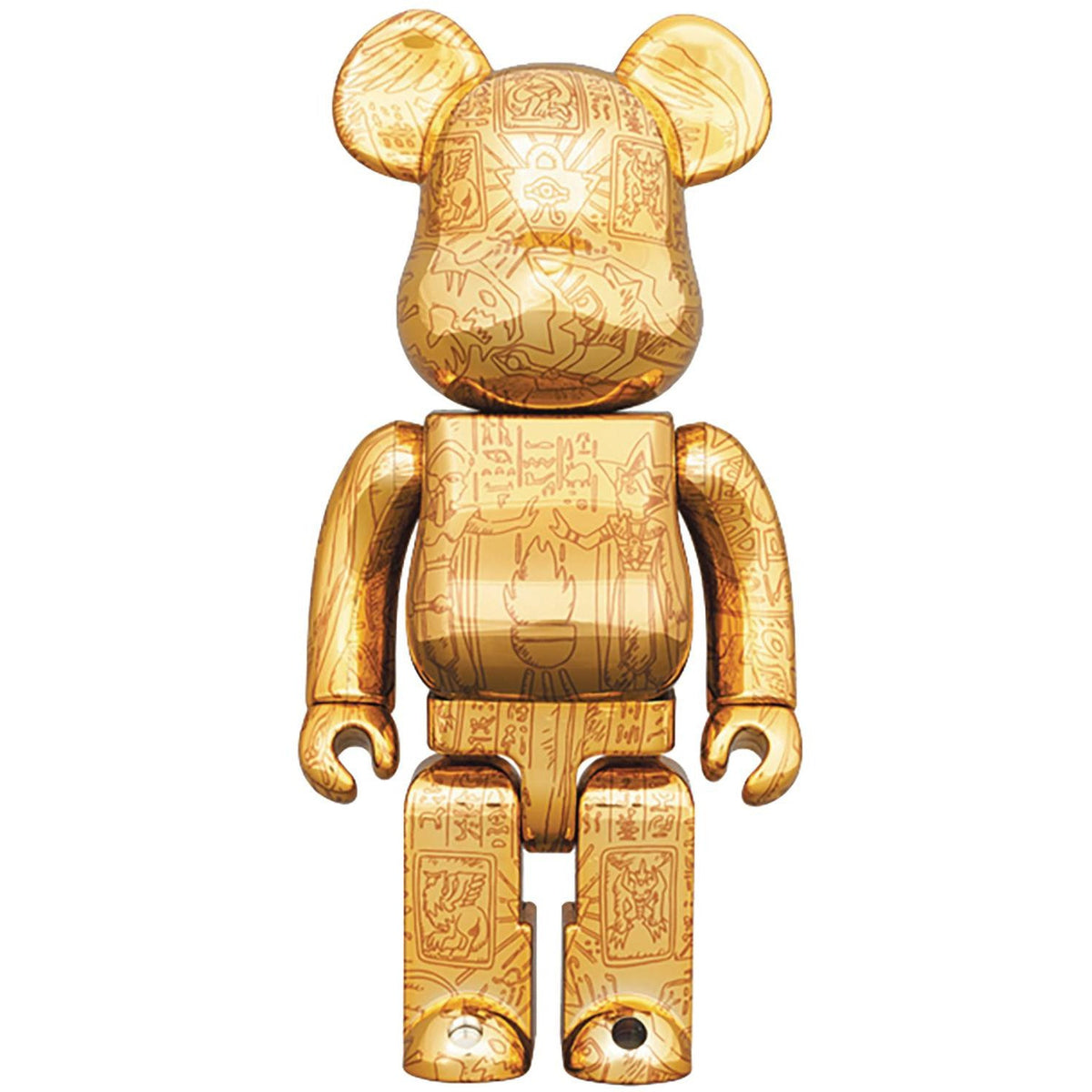 Medicom Japan Yu Gi Oh Millenium Puzzle Coll Light-Up 400% Bearbrick JUL228447I - COLLECTIBLES - Canada Main image