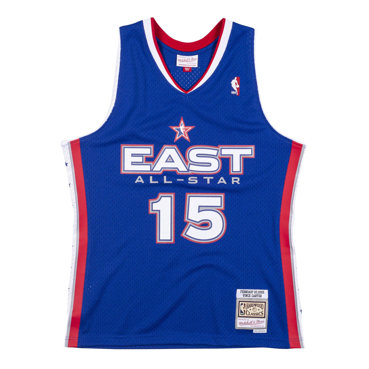 Mitchell & Ness Men NBA All Star East Vince Carter Royal Swingman Jersey 2005 SJY19112ASE05VC - TANK TOPS - Canada
