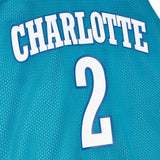 Mitchell & Ness Men NBA Charlotte Hornets Reversible Mesh Tank Larry Johnson Blue TMTK3208CHOLJOB - TANK TOPS - Canada