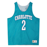 Mitchell & Ness Men NBA Charlotte Hornets Reversible Mesh Tank Larry Johnson Blue TMTK3208CHOLJOB - TANK TOPS - Canada