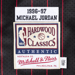 Mitchell & Ness Men NBA Chicago Bulls Authentic Jersey Michael Jordan Black ’96-97 AJY18126CBU96MJ - TANK TOPS - Solestop.com - Canada