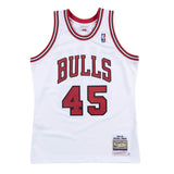 Mitchell & Ness Men NBA Chicago Bulls Authentic Jersey Michael Jordan White ’94-95 AJY19007CBU94MJ - TANK TOPS - Solestop.com - Canada