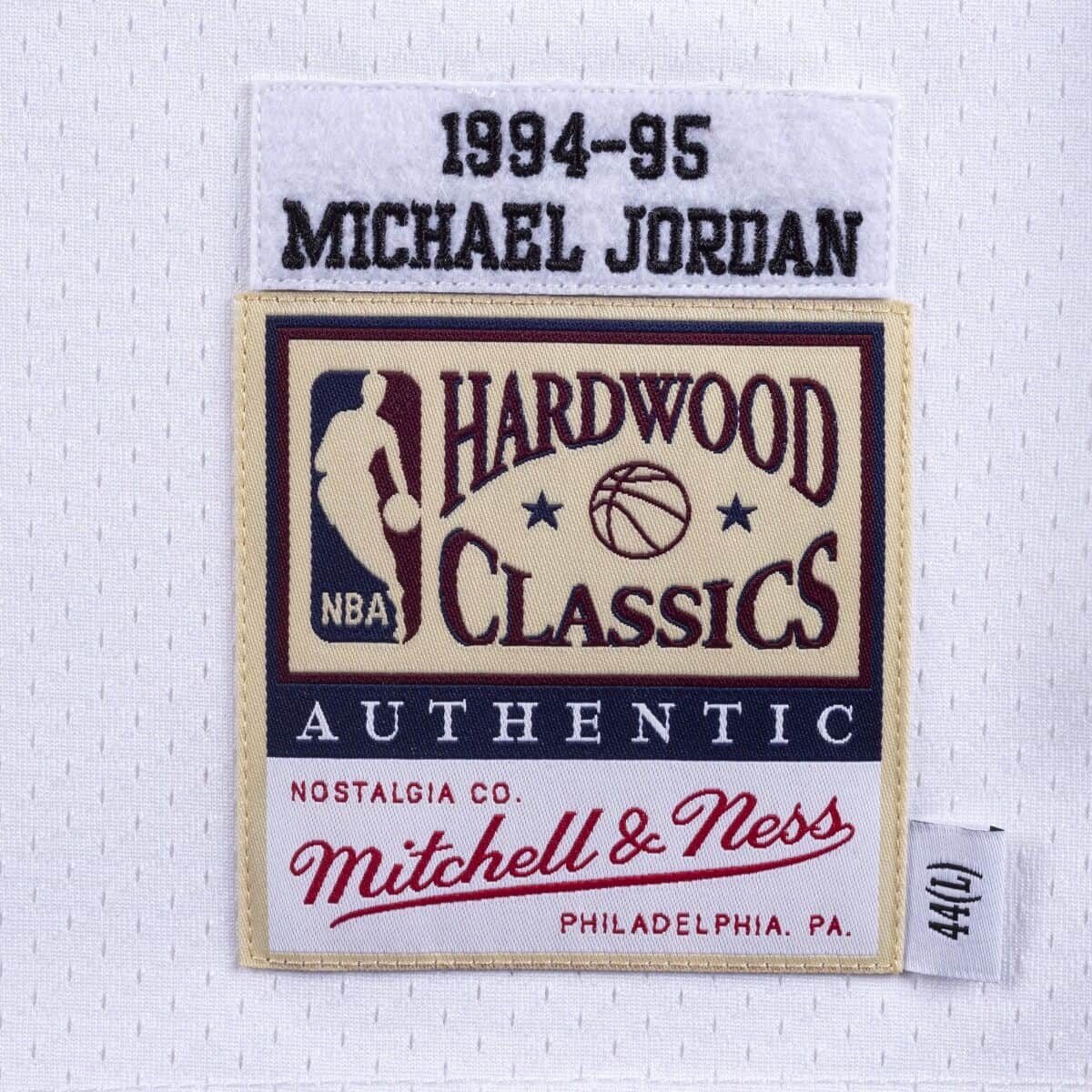 Mitchell & Ness Authentic Jersey Chicago Bulls 1994-95 - Michael Jordan #45 Men Jerseys|Tank Tops White in Size:XL
