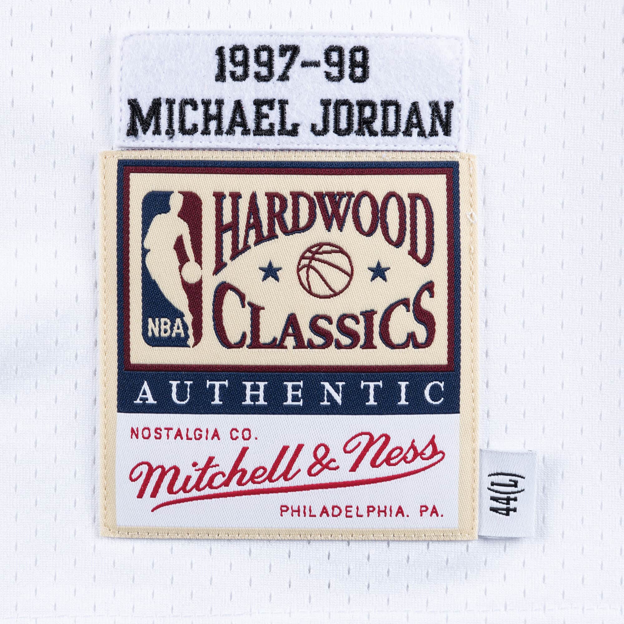 Chicago Bulls Authentic Gold Michael Jordan 1997 Throwback Classic