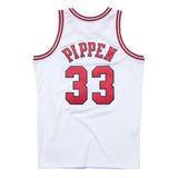 Mitchell & Ness Men NBA Chicago Bulls Swingman Jersey Scottie Pippen White ’97-98 SJY18054CBU97SP - TANK TOPS - Canada