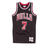Mitchell & Ness Men NBA Chicago Bulls Swingman Jersey Toni Kukoč Black ’95-96 SJY18082CBU95TK - TANK TOPS - Canada