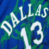 Mitchell & Ness Men NBA Dallas Mavericks Team Marble Swingman Jersey Steve Nash Blue TFSM1278DMA98SN - TANK TOPS - Canada