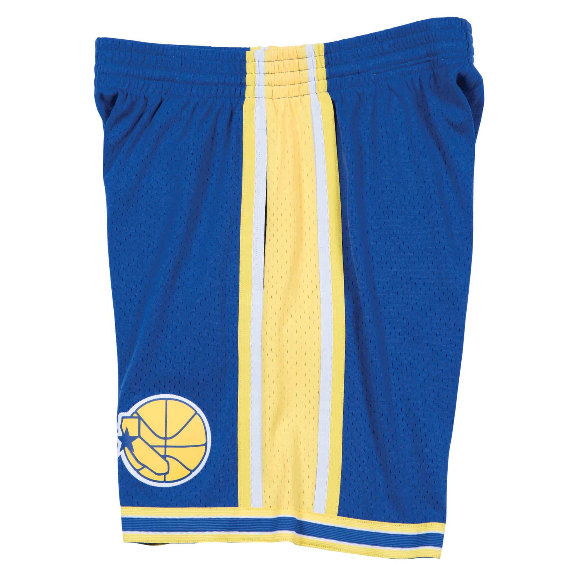 Mitchell & Ness Men NBA Golden State Warriors Swingman Short Royal '95-96 SMSH18230GSWB95 Secondary image