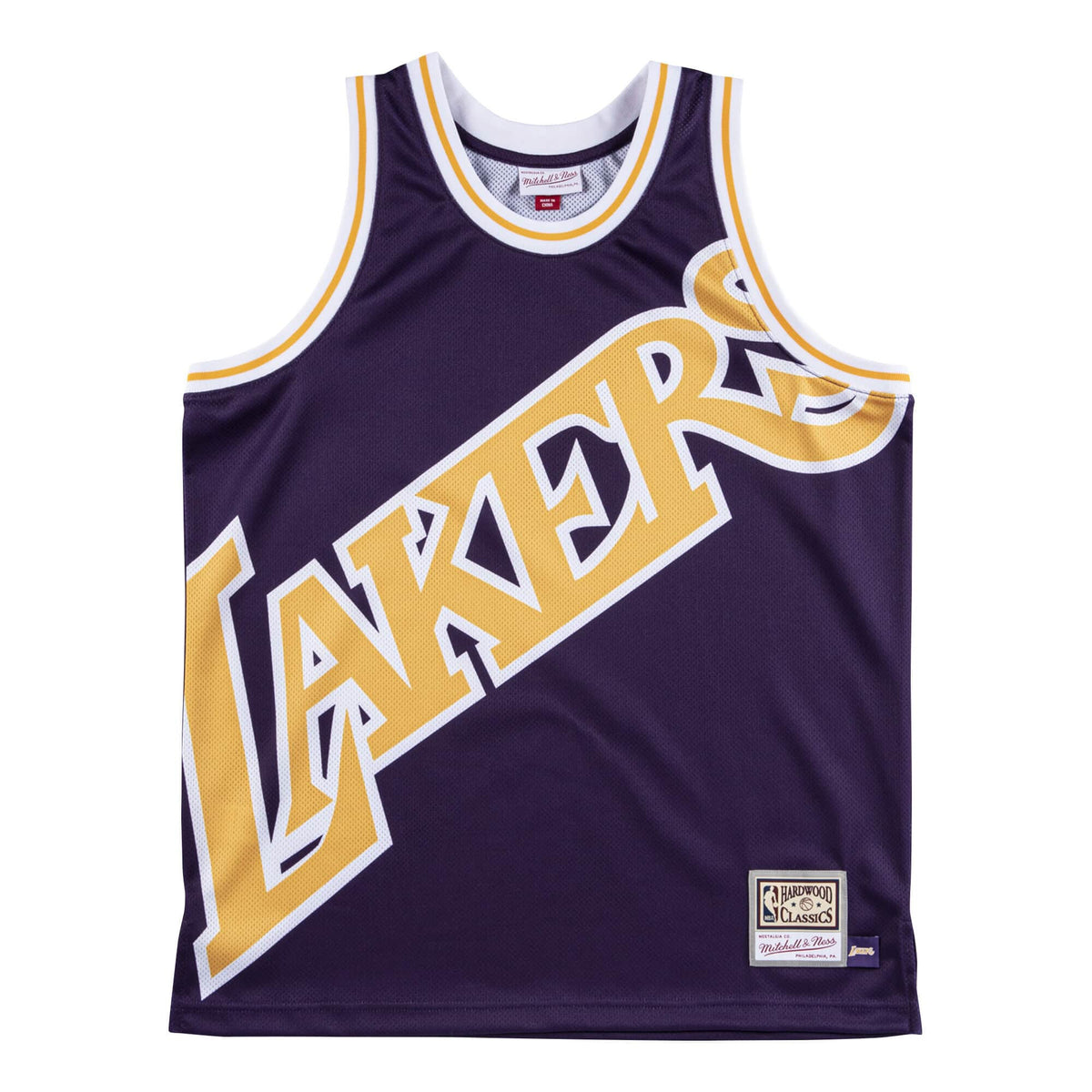 Mitchell & Ness Men NBA Los Angeles Lakers Purple SJY19068LALL - TANK TOPS - Solestop.com - Canada