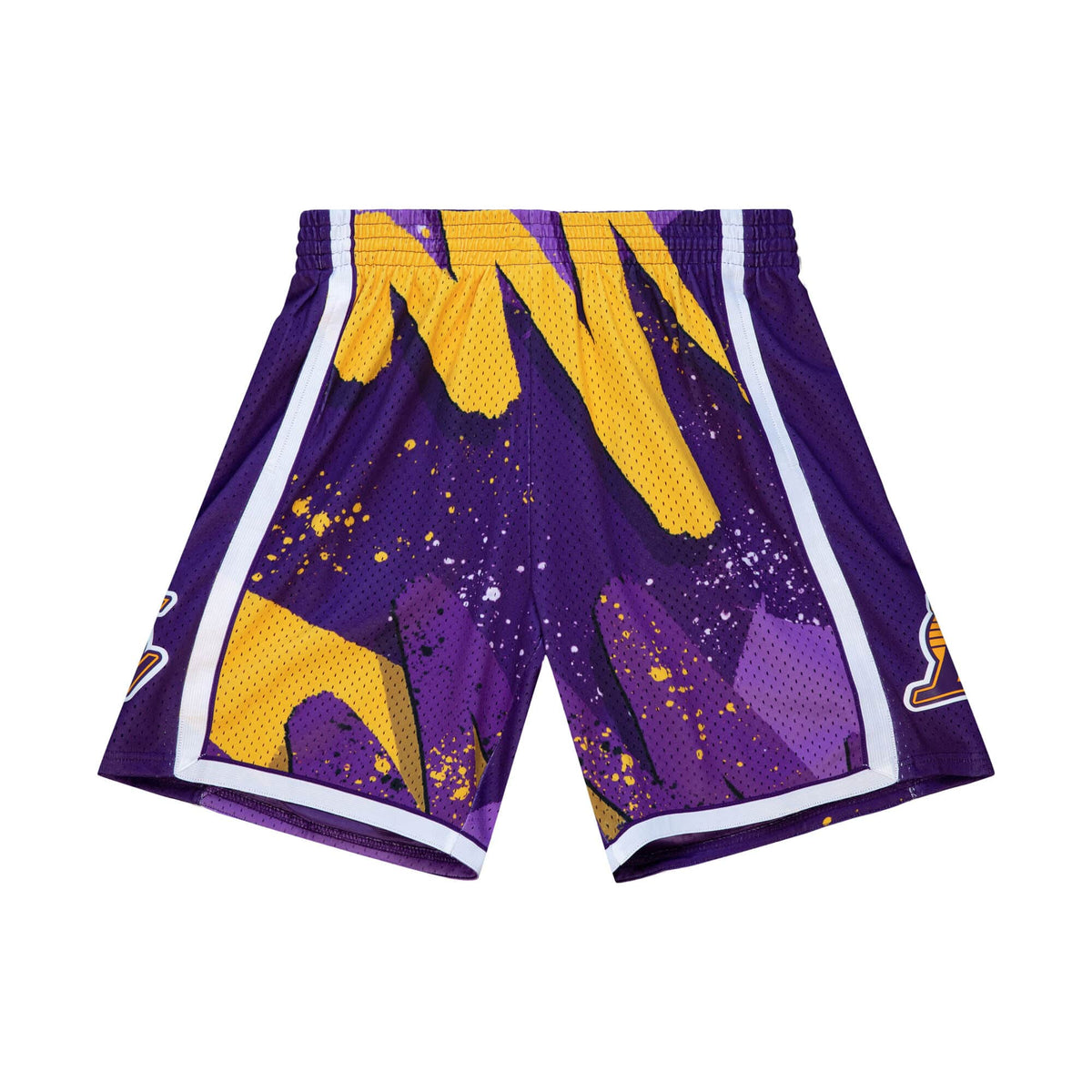 Mitchell & Ness Men NBA Los Angeles Lakers Hyper Hoops Swingman Short Black Purple PFSW1254LAL09KL - SHORTS - Canada