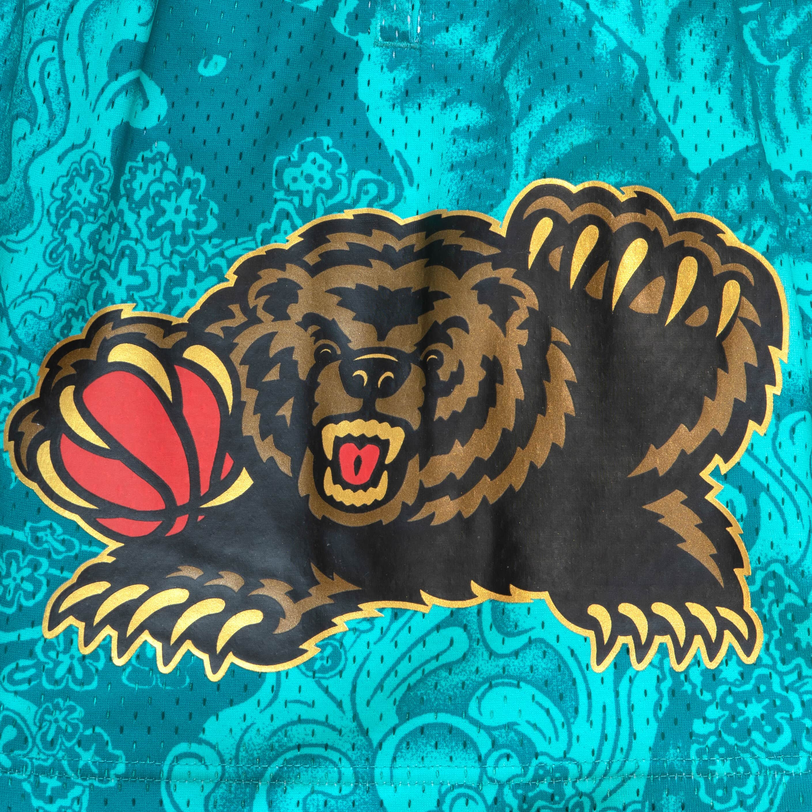 Mitchell & Ness Men NBA Memphis Grizzlies CNY 4.0 Swingman Short Teal PFSW1249VGR96T - SHORTS - Canada