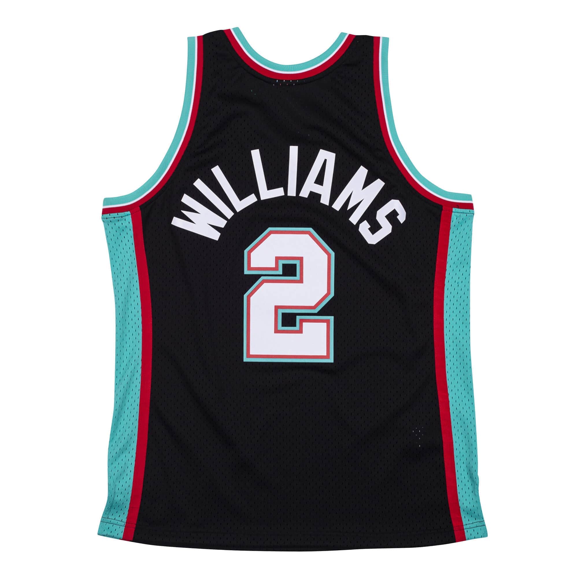 Mitchell & Ness Men NBA Memphis Grizzlies Swingman Jersey Jason Williams Black '01-02 SJY19062MGR01JW Secondary image