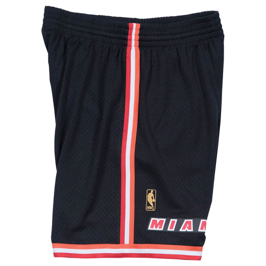 Mitchell & Ness Men NBA Miami Heat Swingman Short Black 1996 SMSH18239MHEK96 - SHORTS - Canada