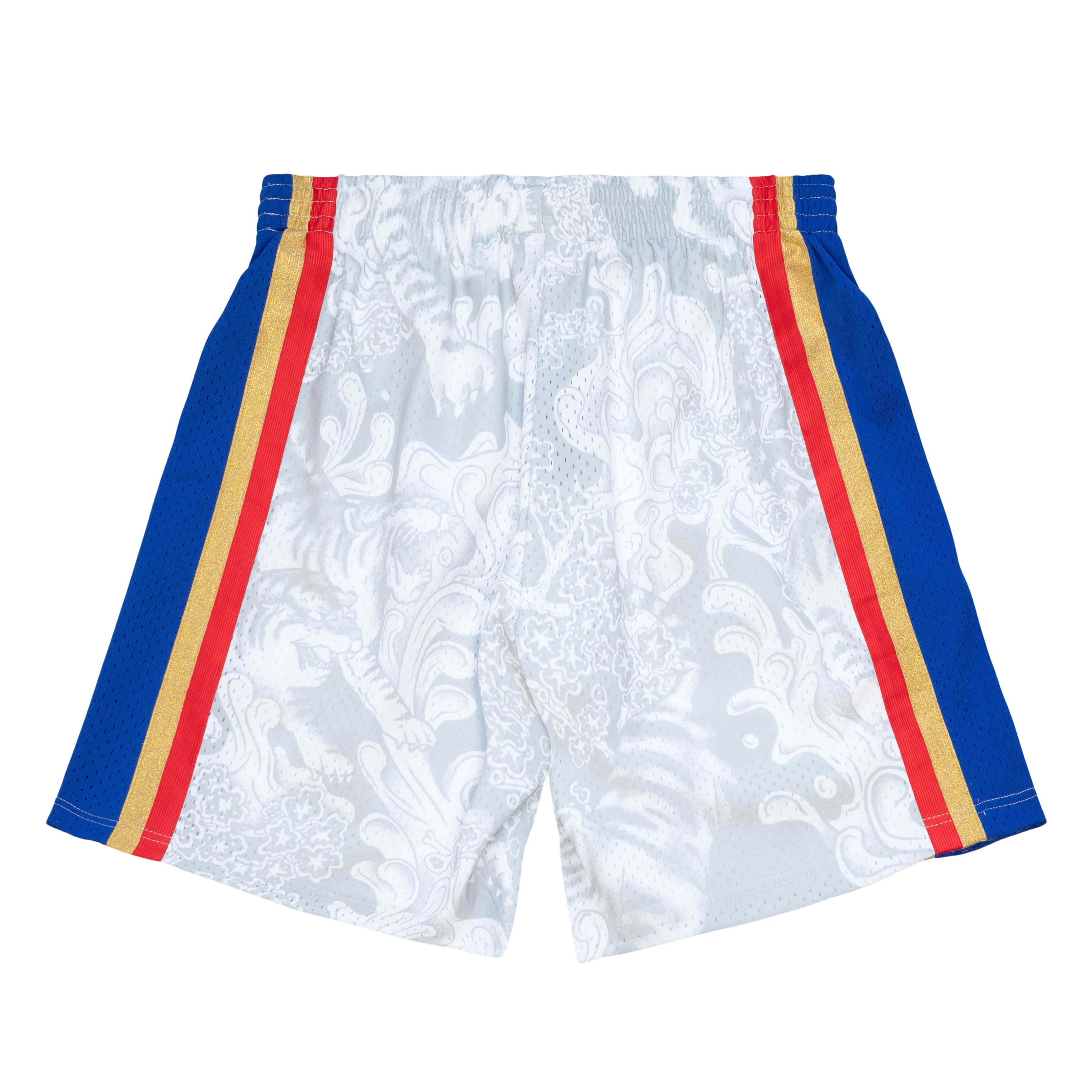 Mitchell & Ness Men NBA Philadelphia 76ers CNY 4.0 Swingman Short White PFSW1249P7696W Secondary image