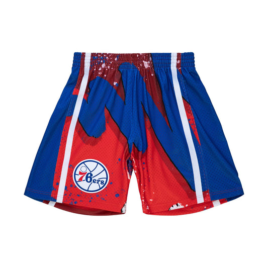 Mitchell & Ness Men NBA Philadelphia 76ers Hyper Hoops Swingman Short Red PFSW1254P7696R - SHORTS - Canada