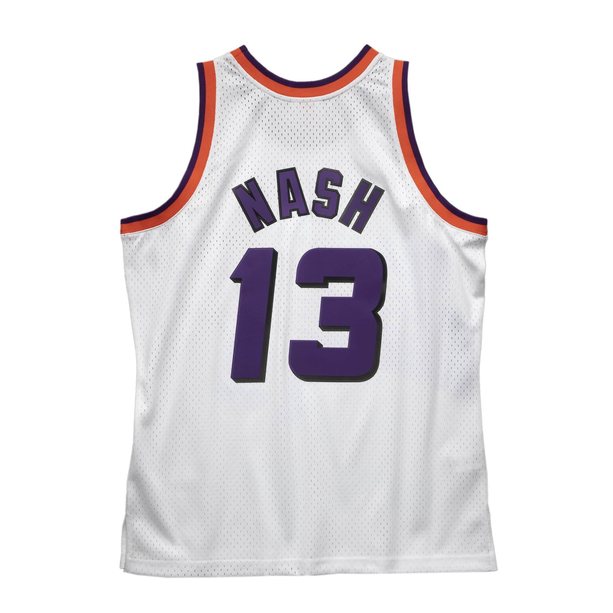 Mitchell & Ness Men NBA Phoenix Suns Swingman Jersey Steve Nash White ’96-97 SJY20058PSU96SN - TANK TOPS - Canada