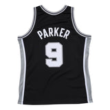 Mitchell & Ness Men NBA San Antonio Spurs Swingman Jersey Tony Parker ’01-02 Black 353J304FGYTPA - TANK TOPS - Canada