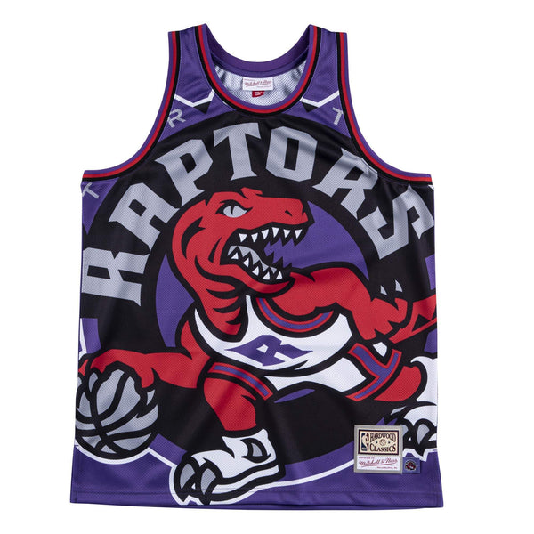 Mitchell & Ness NBA Toronto Raptors Jumbotron Tank Purple MSTKAJ19070TRAL  ()