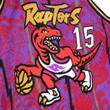 Mitchell & Ness Men NBA Toronto Raptors CNY 4.0 Swingman Jersey Vince Carter Red Purple TFSM1248TRA98VC - TANK TOPS - Canada