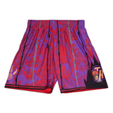 Mitchell & Ness Men NBA Toronto Raptors CNY 4.0 Swingman Short Red Purple PFSW1249TRA98RL - SHORTS - Canada
