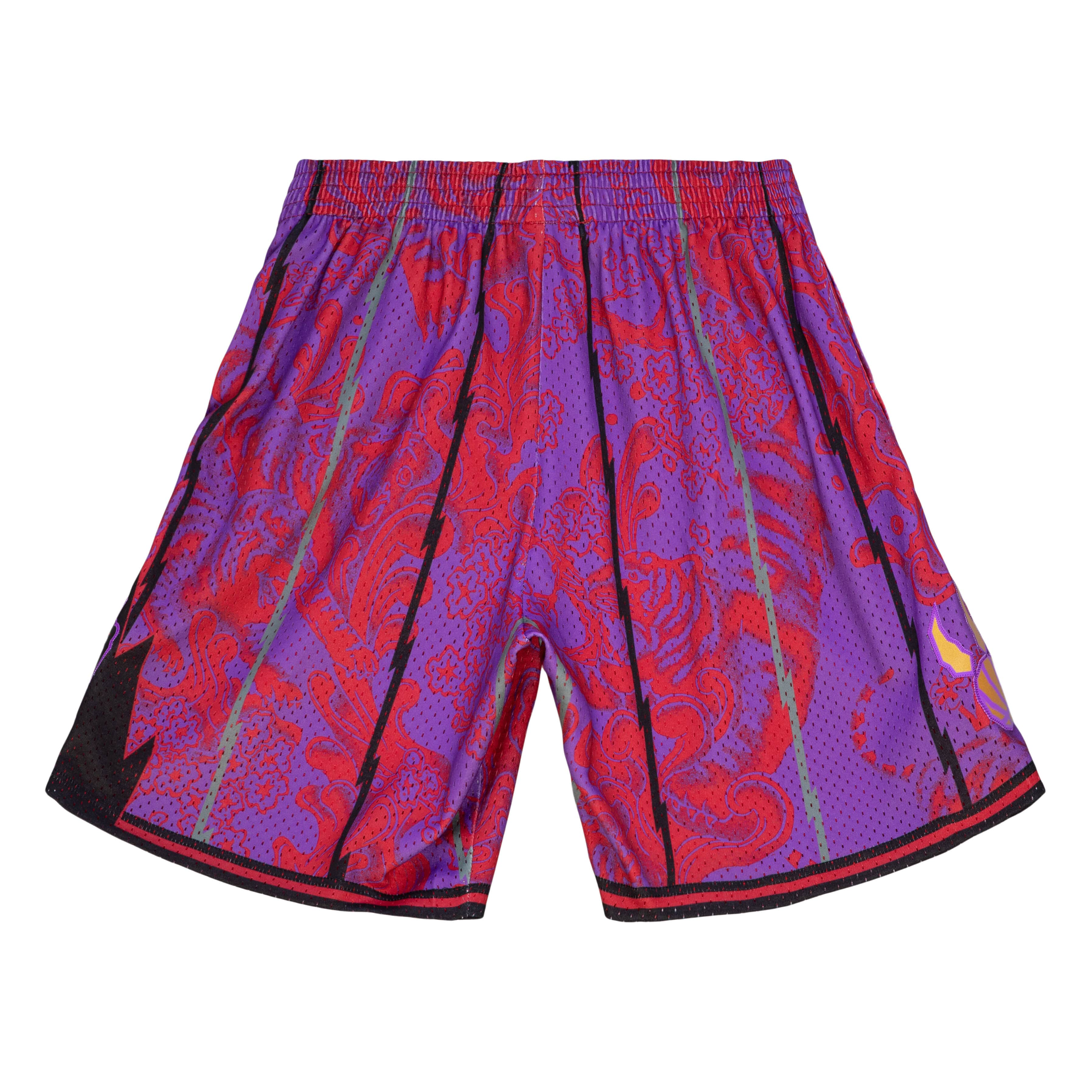 Mitchell & Ness Men NBA Toronto Raptors CNY 4.0 Swingman Short Red Purple PFSW1249TRA98RL - SHORTS - Canada