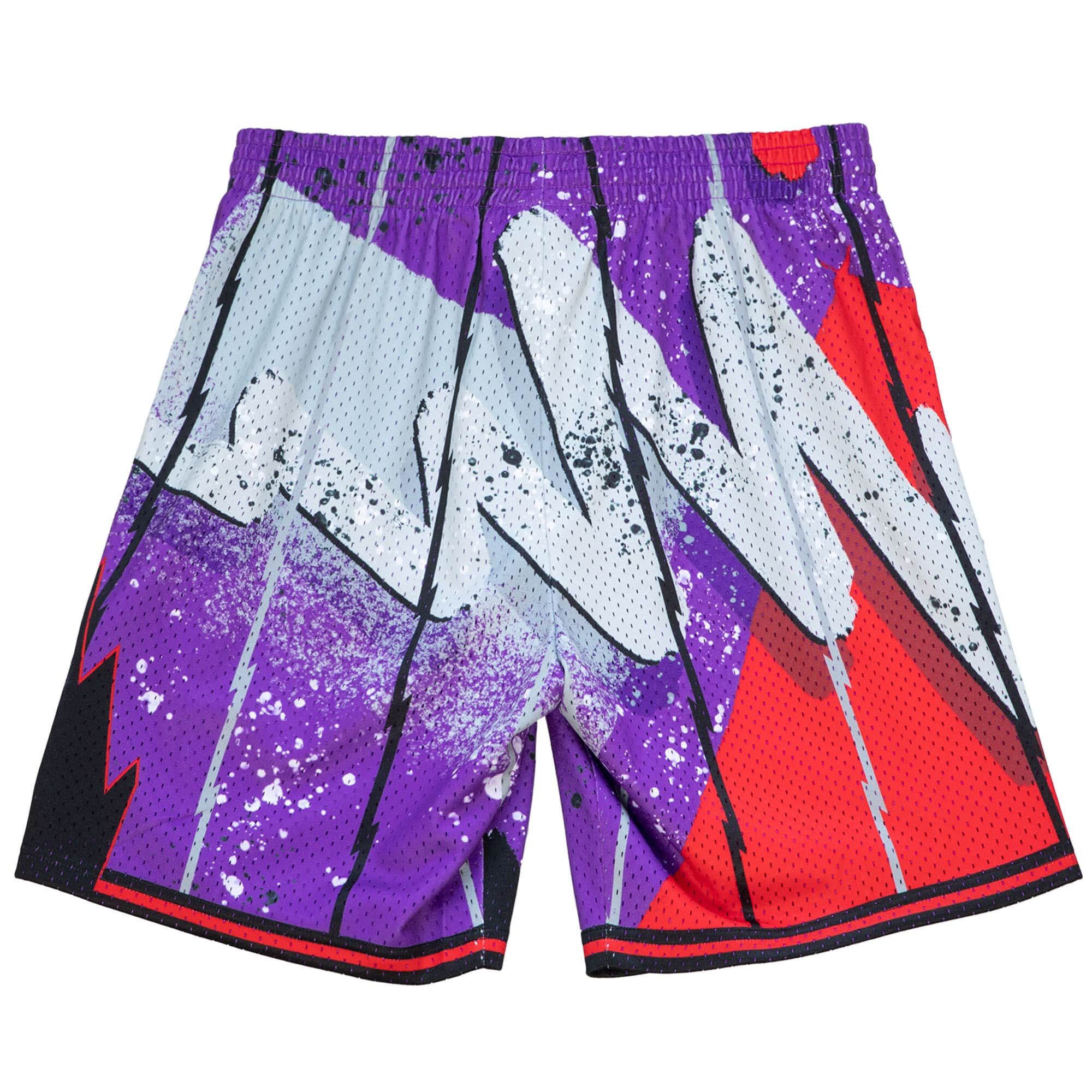 Mitchell & Ness Men NBA Toronto Raptors Hyper Hoops Swingman Short Purple PFSW1254TRA98L - SHORTS - Canada