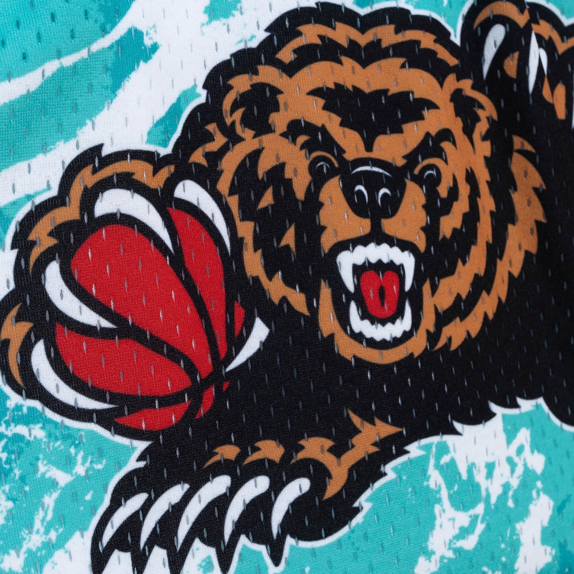 Vancouver Grizzlies Black Team Colour Swingman By Mitchell & Ness - Mens