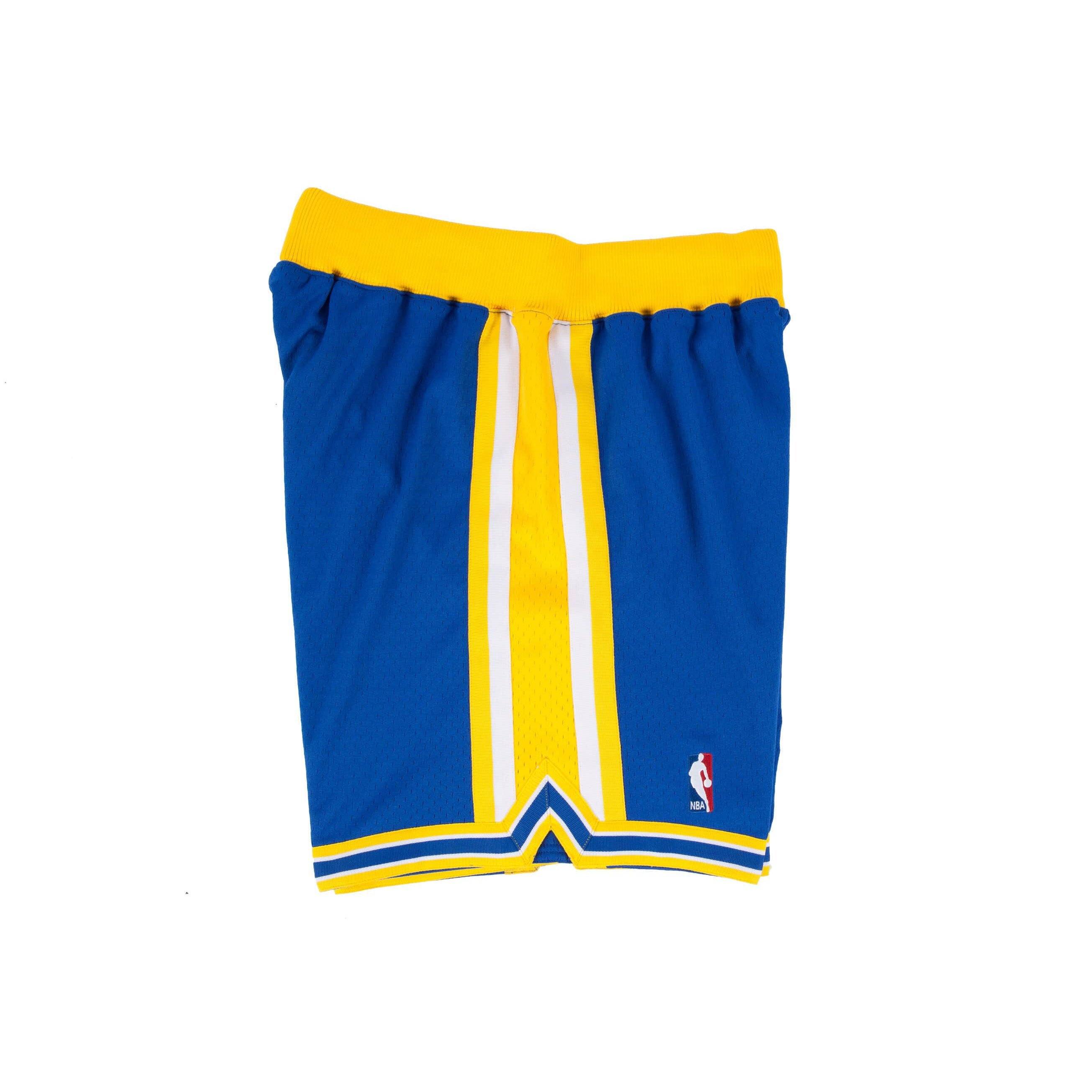 Golden State Warriors Mitchell & Ness Shorts Men XL Gold Retro