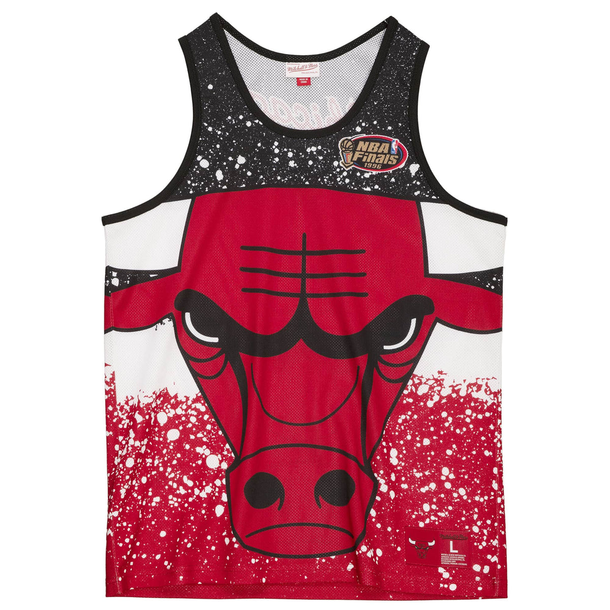 Mitchell & Ness NBA Chicago Bulls Jumbotron Tank Red MSTKAJ19070CBUR - TANK TOPS - Canada Main image