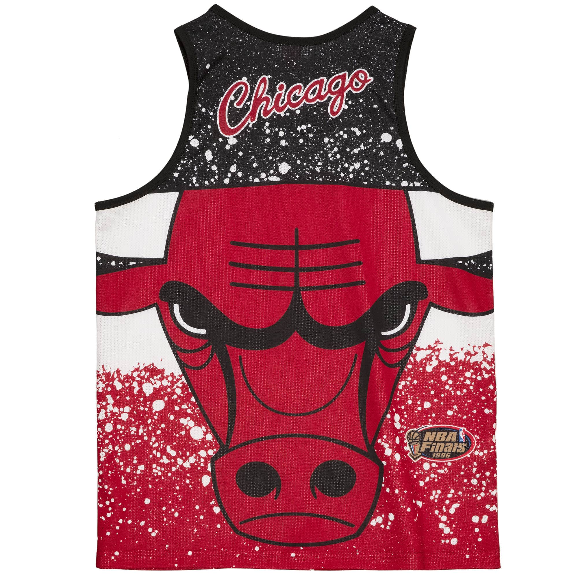 Mitchell & Ness NBA Chicago Bulls Jumbotron Tank Red MSTKAJ19070CBUR Secondary image